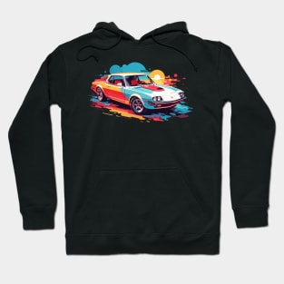 Colorful sport car Hoodie